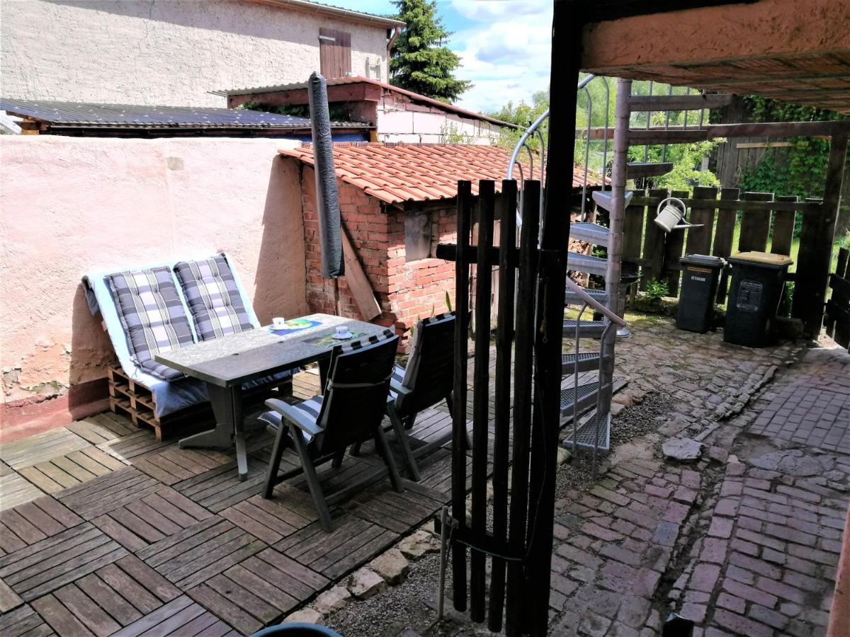 Familienfreundliches Ferienhaus Mit 3 Schlafzimmern Oldisleben Extérieur photo