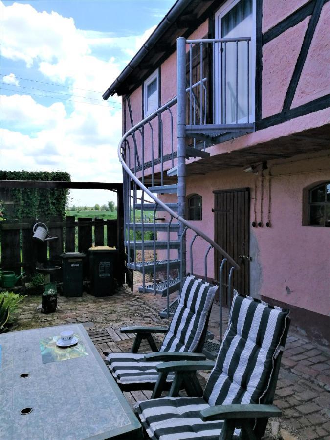 Familienfreundliches Ferienhaus Mit 3 Schlafzimmern Oldisleben Extérieur photo